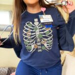 St. Patricks Day Rib Cage T-Shirt - Image 6
